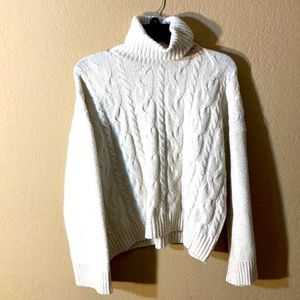 Olive & Oak M Cream Sweater TurtleNeck